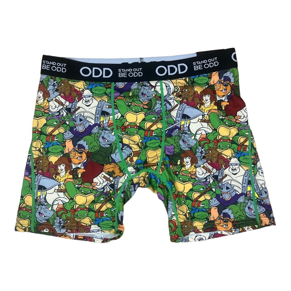 ODD Boxer Ninja Turtles Boxer Briefs Men's Size XL NWT